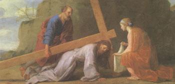 Eustache Le Sueur Jesus Carrying the Cross (san 05) oil painting picture